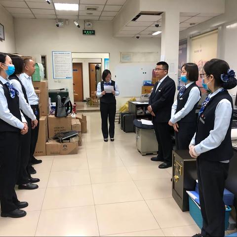 齐礼闫支行学习舆情防控的简报