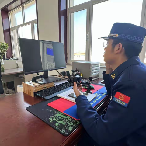 中旗大队疫情防控期间开展线上消防安全检查