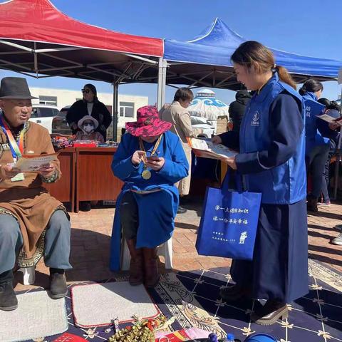 【百日行动】北疆蓝雁飞入草原开展消防宣传工作