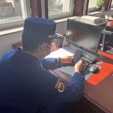 筑牢战“疫”|乌拉特中旗消防大队开展隔离酒店“线上”消防安全远程指导服务工作