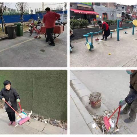 铁西街道新时代文明实践所开展“美丽新乡清洁日”活动