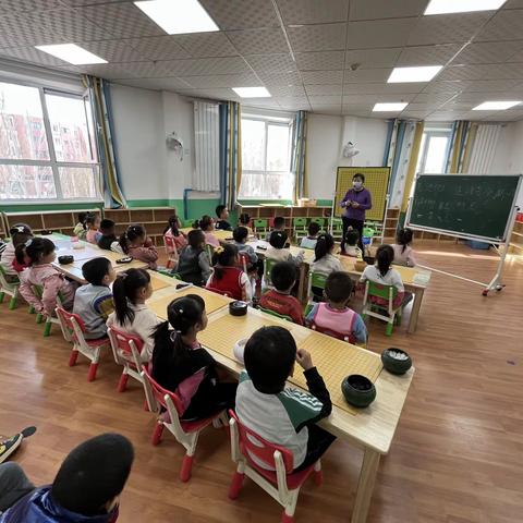 青海油田培训中心第四幼儿园大三班——特色班《围棋课》
