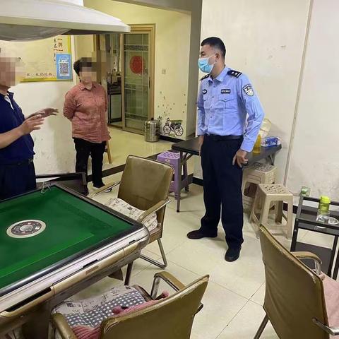 【长安分局】果断取缔麻将馆，解决噪音扰民——（十月份典型事例二）