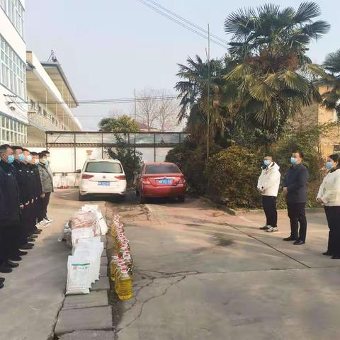 麦岭镇开展春节慰问活动
