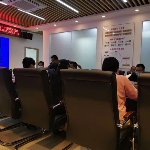 东岘社区迎检部署会