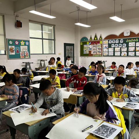 先锋小学美术课后服务反馈5