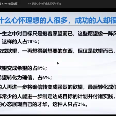 记录《成功管理者的职业心态与职责生涯规划》 中国海洋大学 李辉教授