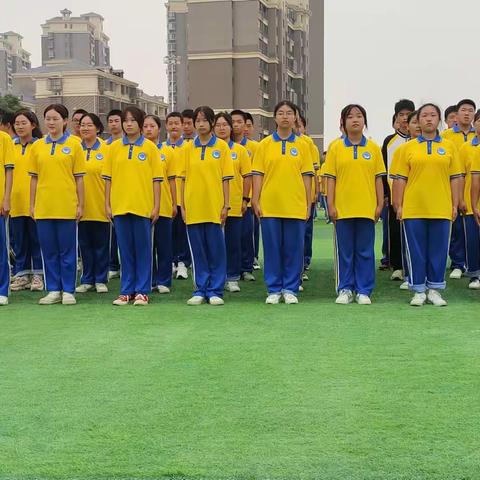 彭泽中专高一（19）班军训第五天