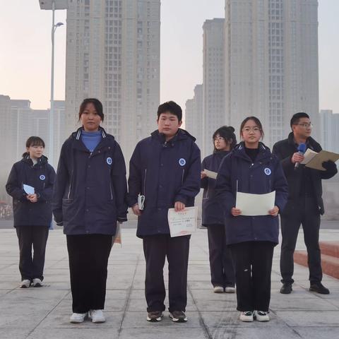 晨会赋能 行为养成 ——颍上六中高一年级晨会