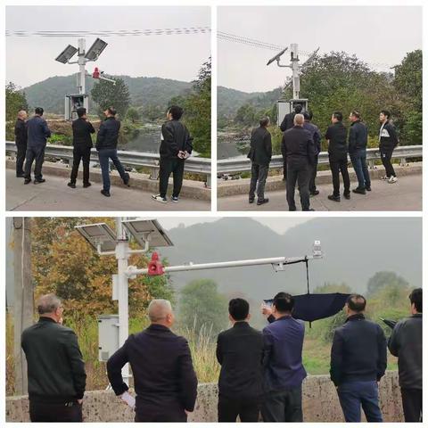武义县水务局组织召开武义县小流域山洪灾害声光电预警设备完工验收会议