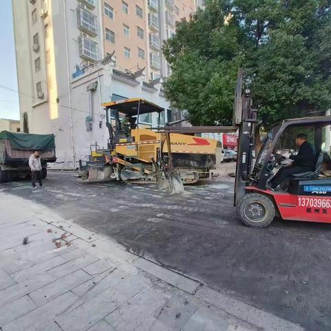 聚焦为民办实事 整修道路暖民心