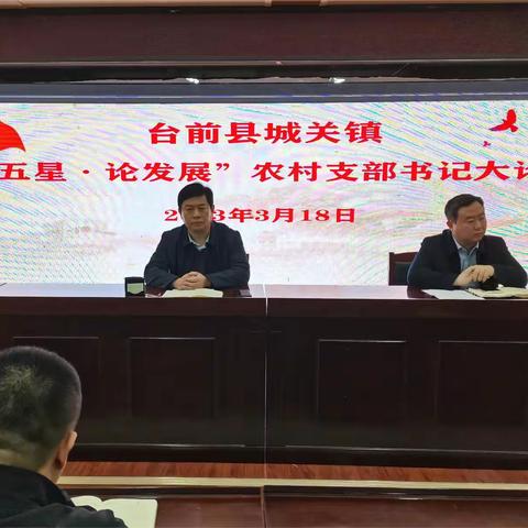 城关镇  3月18日工作动态