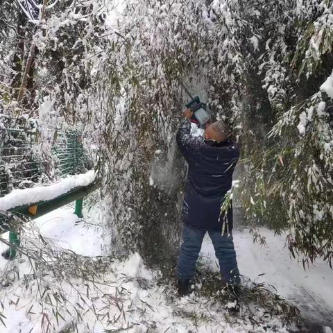 抗击寒潮正当时 秀谷应急在行动