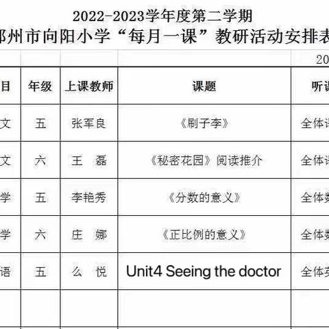 “以教促研，以研优教”——邳州市向阳小学英语学科半日研修活动