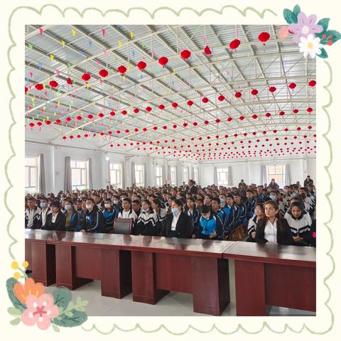 莎车县第十中学中考百日誓师大会简报