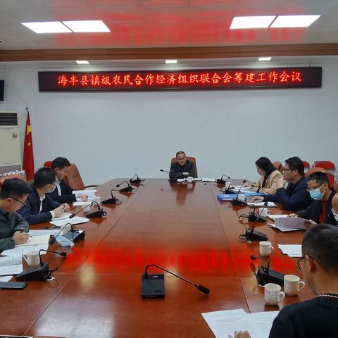 县政府召开镇级农民合作经济组织联合会筹建工作会议