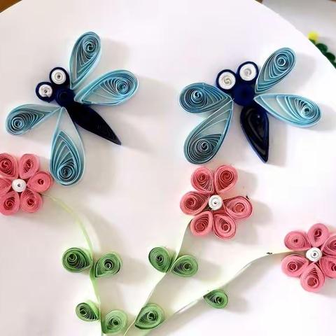 “双手创艺术，指尖享生活”水口瑶小第一期衍纸作品展