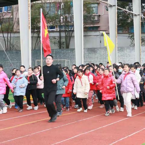 庆冬奥迎亚运  弘扬运动精神——寿昌第二小学2021学年第二学期开学典礼