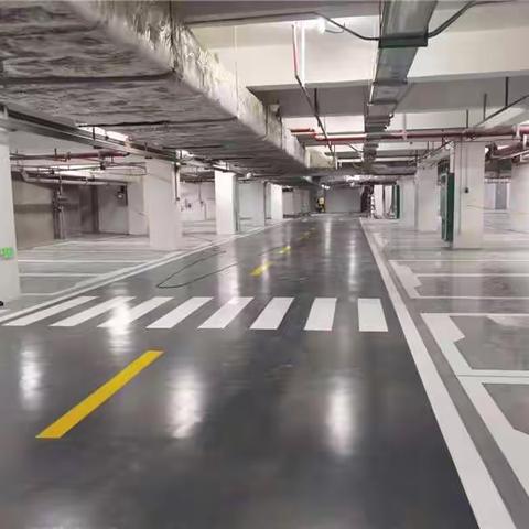 北海酒店车库环氧地坪漆施工