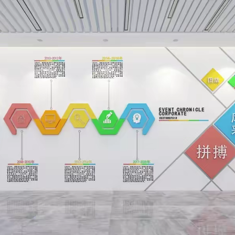 原创3D企业文化墙图片分享