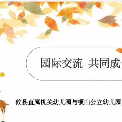 园际交流     共同成长          ———攸县直属机关幼儿园与槚山公立幼儿园结对共建活动纪实