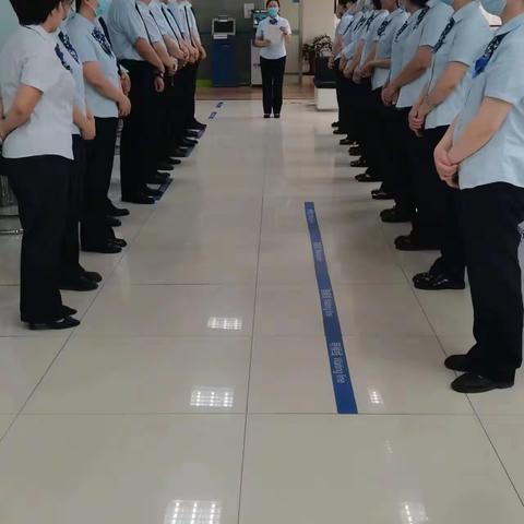 香河支行营业室五月突发事件应急演练