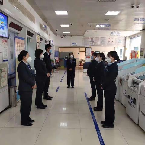 香河支行营业室2月防火应急桌面演练