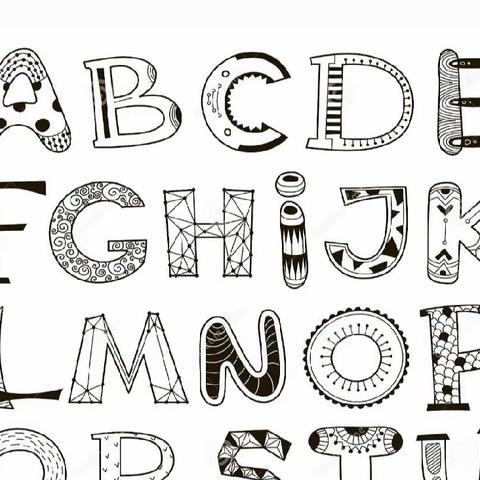 “英”你而精彩，舞动的精灵------记二(5)班英语文化节之字母画