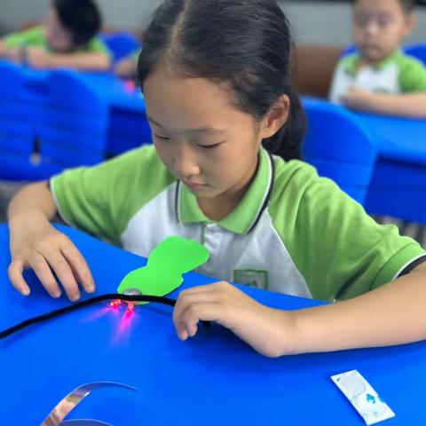 汉景小学二年级班STEM主题课程《“发光”的昆虫》