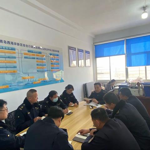 铁山综合执法中队3月2日工作日志