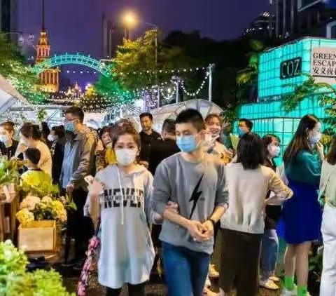 袍江农贸市场东门美食购物狂欢节