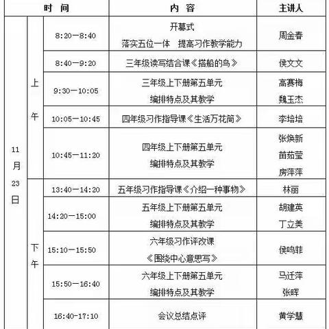 习作教学绽芬芳  交流研讨促成长——寿光现代明德学校语文团队参加小学语文习作单元教研教学线上培训