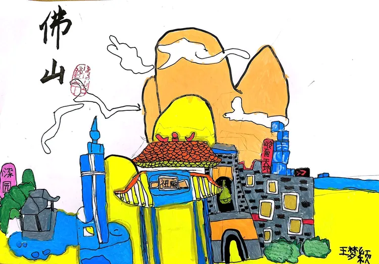 乐小创意美术1班9月25日作品反馈