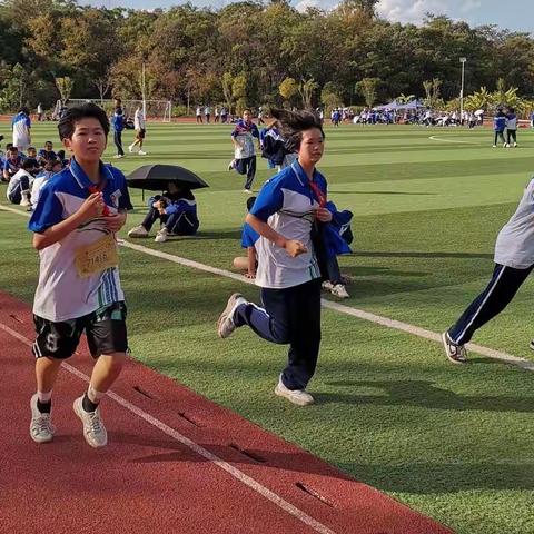 鸣奏青春旋律，抒写运动乐意——沙县城南初级中学七（14）班校运会