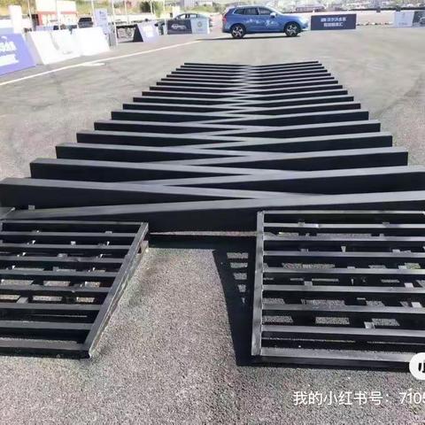 苏州试驾道具越野器械租赁定做驼峰路侧坡枕木路交叉轴四驱滚轴凹