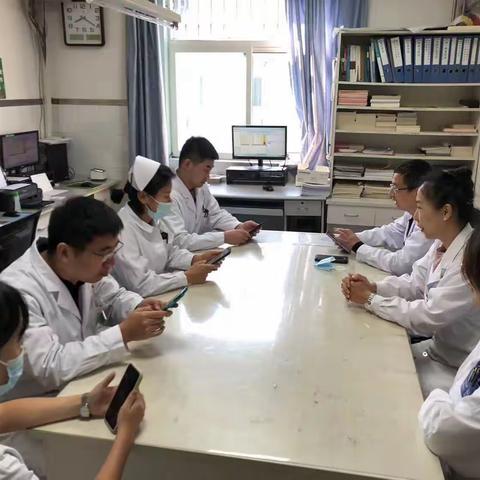 老年医学科10月份党日活动