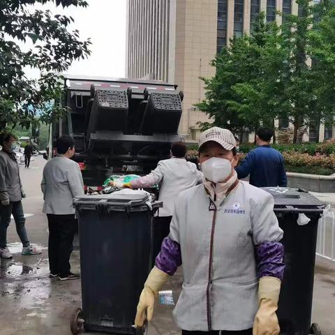 富华大厦4月24日垃圾分类工作汇报