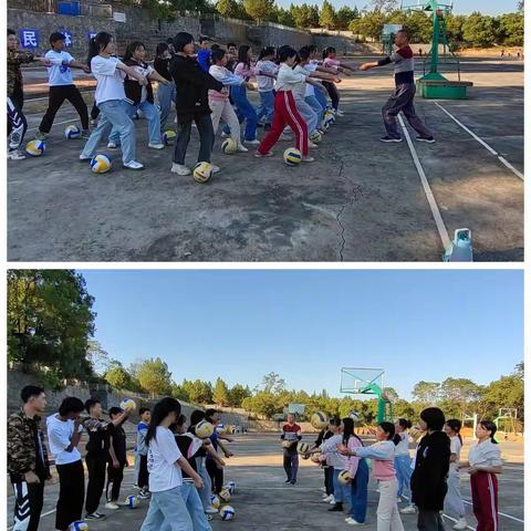 水市中心校排球社团课﻿