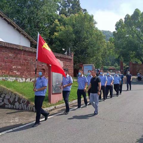 弘扬安源精神、赓续红色血脉，——安矿后勤保卫部第二支部开展庆“七一”、喜迎二十大系列主题党日活动