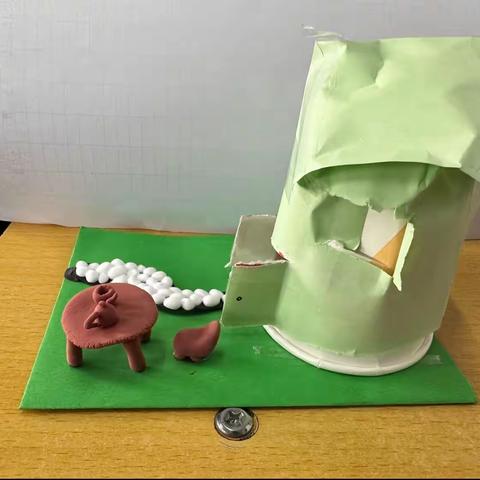 保育19班劳动教育课-纸杯艺术