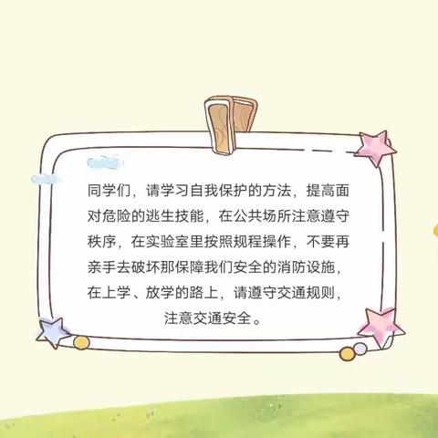 《全国中小学安全教育日》主题班会