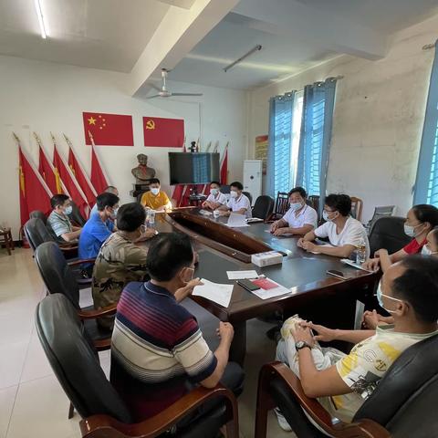 那大镇加平村党支部开展11月份主题党日活动