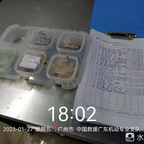 消防支队1月27号食堂下班巡检记录