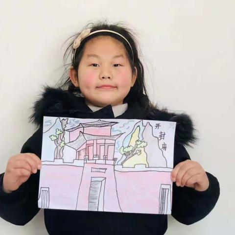 【能力作风建设年•德育活动】弘扬河南文化，“爱国、爱美丽的家乡”——郭岗小学三一班学生主题绘画展示