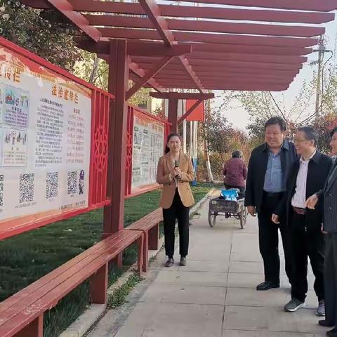省领导牛保平一行到马集镇调研人大代表联络站建设情况