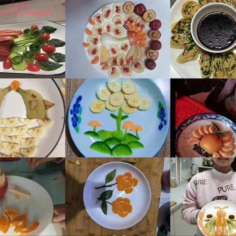 望都县北阳村小学开展“与’食’俱进，健康生活，共享欢乐”主题创意活动