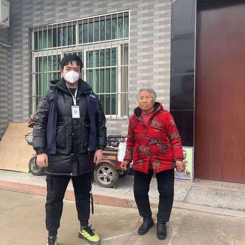 〔周陵街道〕走访高龄人 入户保安全