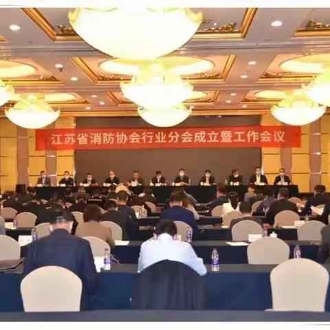 国泰集团董事长王根彬参加江苏省消防协会行业分会成立暨工作会议