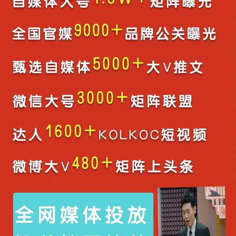 让你的品牌飞起来！3.7080W+媒体矩阵带来的强曝光！