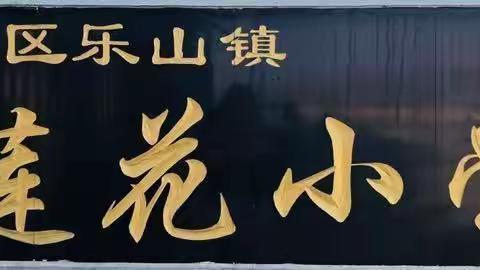 新学期 新征程——乐山镇莲花小学开学第一课